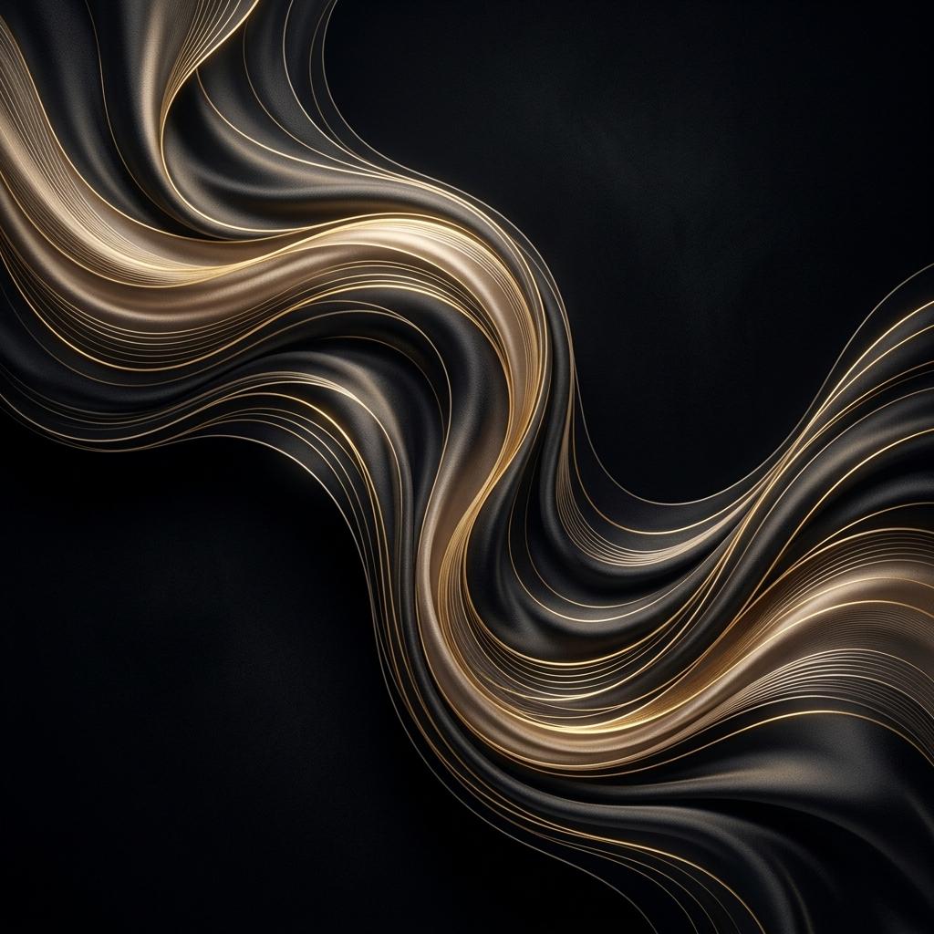 Abstract Silk Waves